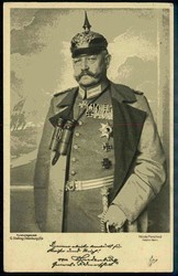 Gedenk-/Erinnerungskarte an den Generalfeldmarschall Paul von ...