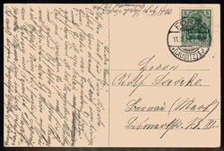 Deutsche Propagandakarte aus der Zeit des I. WK gegen die Alliierten, ...