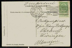 Belgien, Humor/Satire-Karte 'Journée historique 13. Oktober 1909', ...