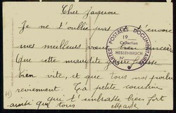 Belgien, antideutsche Propagandakarte aus der Zeit des I. WK, ...