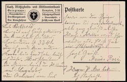 Anti-Alkohol, Karte des katholischen Mäßigkeits- und ...