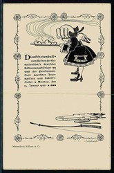 1900, Dienstbotenball zum Besten deutscher Bühnenangehöriger, ...