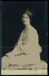 Cleo de Merode, Portraitkarte von der europaweit bekannten Ballerina ...