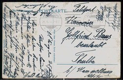 Kaiserreich, Soldatenausbildung - 'Reserve hat Ruh', Farbkarte, als ...