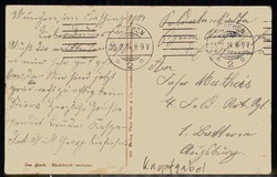 Kaiserreich, Soldatenausbildung - 'Reserve hat Ruh', Farbkarte, als ...