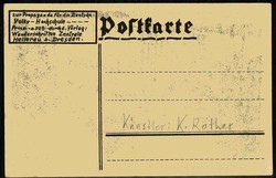 Künstler-Karte als Propaganda für die Deutsche Volkshochschule in ...