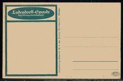 I. WK - Kriegsanleihe-Werbekarte, zeitgeschichtl. inters. Karte aus ...