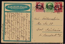 I. WK - Kriegsanleihe-Werbekarte, zeitgeschichtl. inters. Karte aus ...