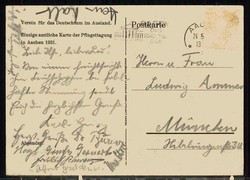 Verein für das Deutschtum im Ausland, prächtige Erinnerungskarte an ...