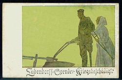 Kriegsanleihe I. WK, hier Ludendorff-Spende für Kriegsbeschädigte, ...