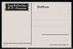 Spendenkarte der deutschen Turnerschaft zum Besten des deutschen ...