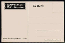 Spendenkarte der deutschen Turnerschaft zum Besten des deutschen ...