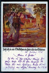 Spendenkarte der deutschen Turnerschaft zum Besten des deutschen ...