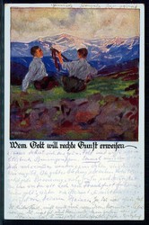 Spendenkarte der deutschen Turnerschaft zum Besten des deutschen ...