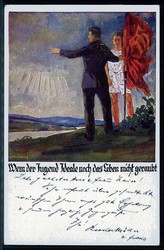 Spendenkarte der deutschen Turnerschaft zum Besten des deutschen ...