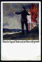 Spendenkarte der deutschen Turnerschaft zum Besten des deutschen ...