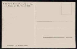 1. Deutsches Arbeiter-Turn und Sportfest in Leipzig Juli 1922, ...