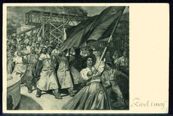 Tschechoslowakei, Propagandakarte um 1950, ungebraucht, gute ...