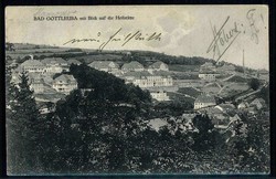 Bad Gottleuba, s/w.-Karte 'Blick auf die Heilstätte', als Feldpost ...