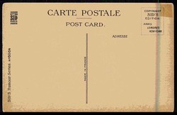 USA, humoristische Karte der USA gegen das Deutsche Reich im I. WK, ...