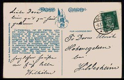 USA, Farb-Ansichtskarte 'Cathedral of St. Peter and St. Paul, ...