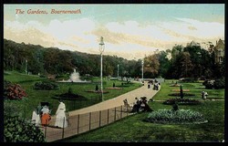 Großbritannien, Bournemouth, Karte 'The Gardens', um 1910, ...