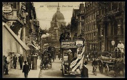 Großbritannien, London, hier 'Fleet Street', um 1910, ungebraucht, ...