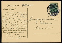 Spottkarte gegen Oberschlesien, sog. 'Oberschlesische Nationalhymne', ...