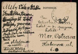 Tschechoslowakei, politische Satire/Spott-Karte gegen Deutschland bzw ...