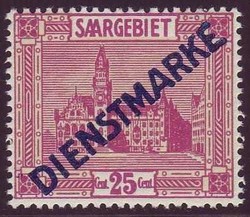 10350010: Saargebiet - Dienstmarken