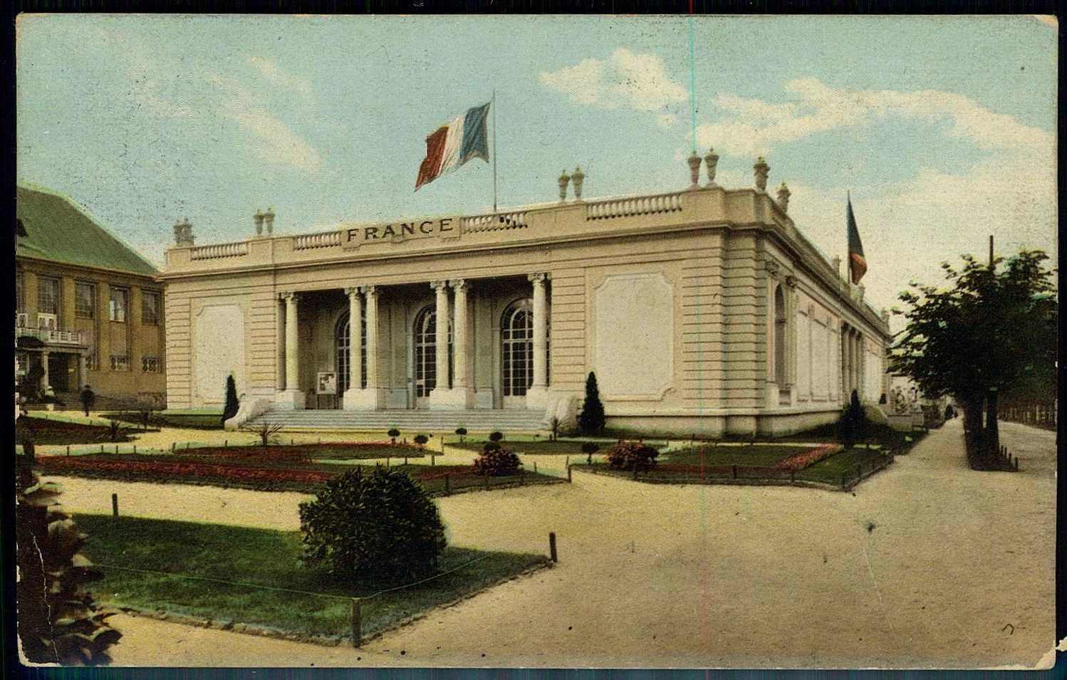 Leipzig, offizielle Fest-Postkarte Nr. 22b zur Weltausstellung für ...