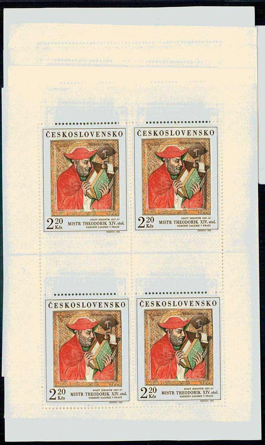 Kunstwerke aus den Nationalgalerien 1969 in Kleinbögen, tadellos ...