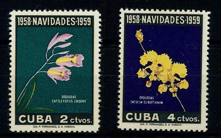 Weihnachten 1958, tadellos postfrisch, Luxus.