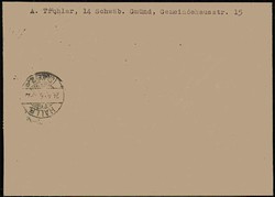 30 Pf. Ziffer in Mischfrankatur mit AM-Post-Marken auf R.-Brief aus ...