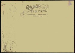 Rotes Kreuz 1953 als Einzelfrankatur auf Bedarfsbrief, gute Erhaltung.