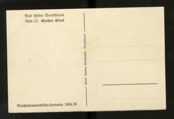 Kloster Ettal, WHW-Lotterie 1934/35, ungebraucht, gute Erhaltung.