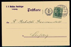 Leipzig, XXI. Deutsches Turnfest 1913, mit entspr. SST, gute ...