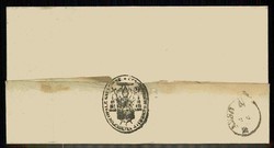 Gnesen / Gniezno, Dienstbrief mit zweisprachigem Krichenstpl. und ...