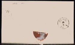 Posen / Poznan, K2.-Stpl. vom 13.8.1869 auf Dienstbriefhülle, ...