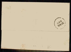 1 Gr. als Einzelfrankatur auf Brief, mit klarem Ra3. 'Lissa Reg. Bez. ...