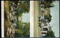Hannover, historische Karte, hier 'Gaststätte Bellevue-Park in ...