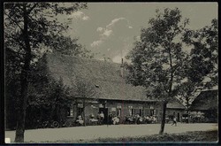 Hannover, historische Karte, hier 'Fasanenkrug an der Haltestelle der ...