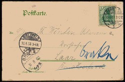 Hannover, historische Karte, hier 'Gaststätte Steuerndieb in der ...