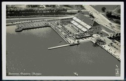 Hannover, historische Karte, hier 'Fliegeraufnahme von der ...
