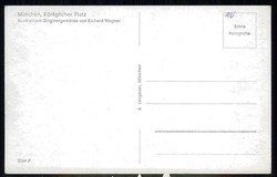 München, Hauptstadt der Bewegung - Königlicher Platz, Karte nach ...