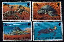 Suppenschildkröten-Satz 1994, tadellos postfrisch.