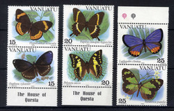 6625: Vanuatu - Zusammendrucke