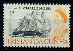 4 P. Königin Elizabeth II. 1965, tadellos postfrisch.