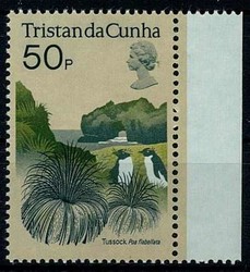 50 P. Einheimische Flora 1972, mit rechtem Seitenrand, tadellos ...