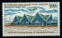 500 Fr. Tag der Briefmarke 1968, tadellos postfrisch.